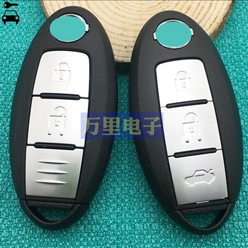 

New Car Smart Keyless Remote Key 2 Button 3 Button 433Mhz with 4A Chip for Nissan Murano PATHFINDER PLATINUM Key Card