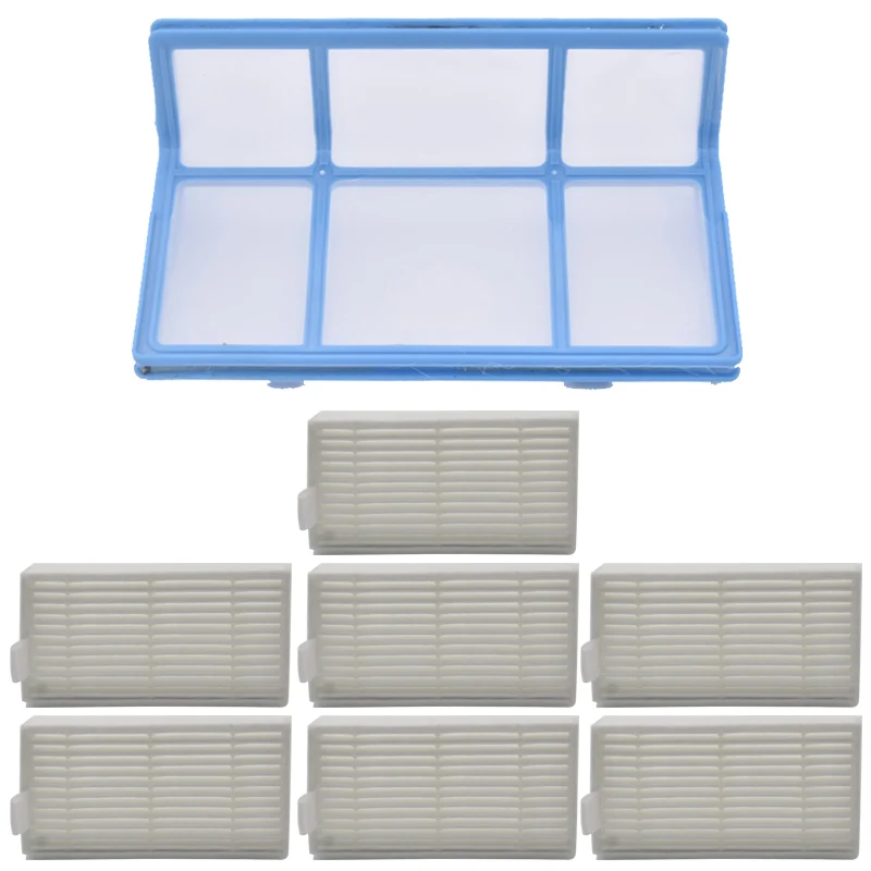 

1 *Main filter + 7 *Active fine air filter for Chuwi iLife v5 v5s V3 V3s v5 pro V50 V55 x5 robotic vacuum cleaner spare parts