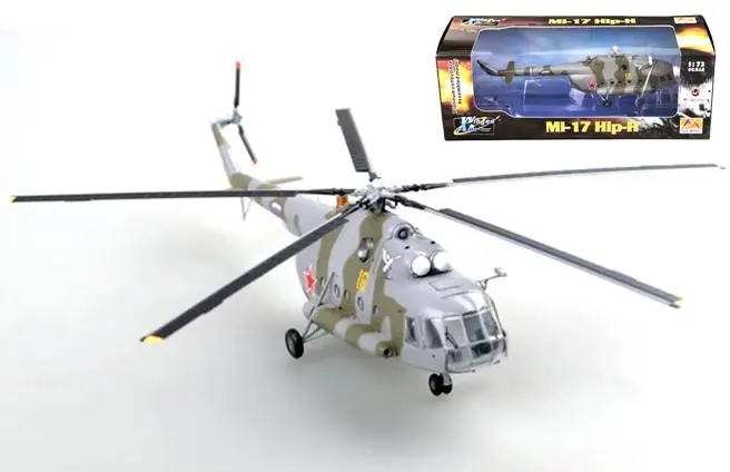 Russian Mil Mi-17 AKA Mi-8 M hip helicopter 1/72 no diecast plane Easy model