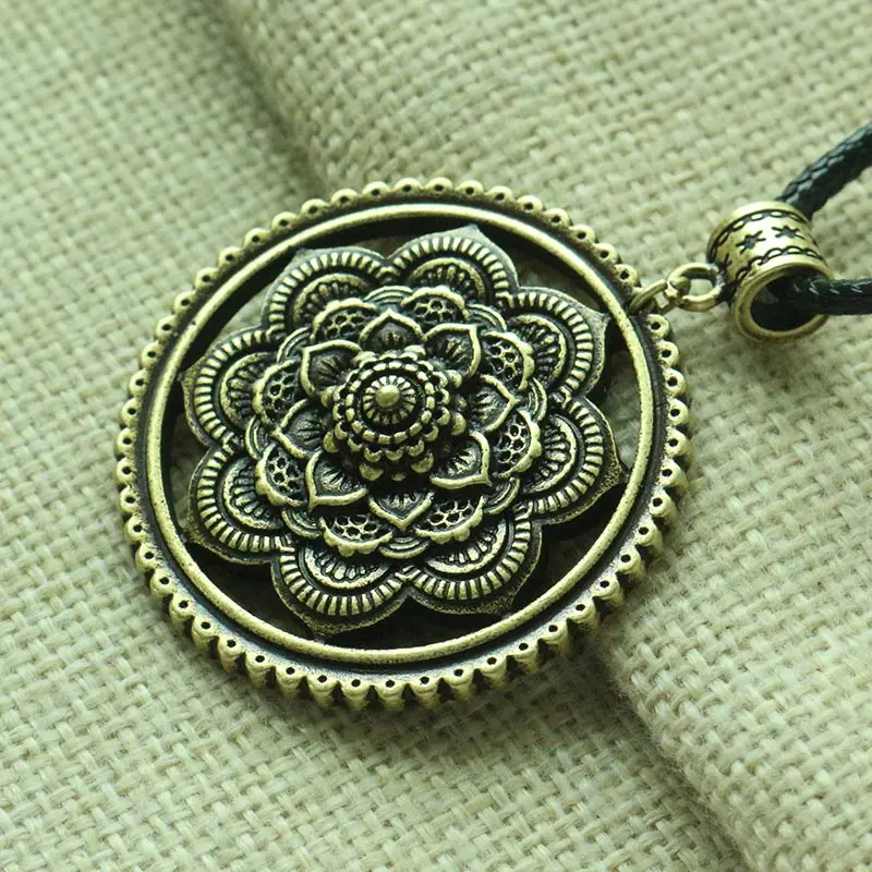 1 шт. женское ожерелье с тибетской мандалой|tibetan mandalas|jewelry pendantjewelry necklace pendants |