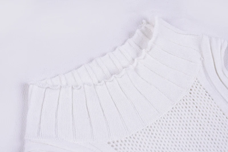 Forefair Halter Knitted Sexy Top Summer  (14)