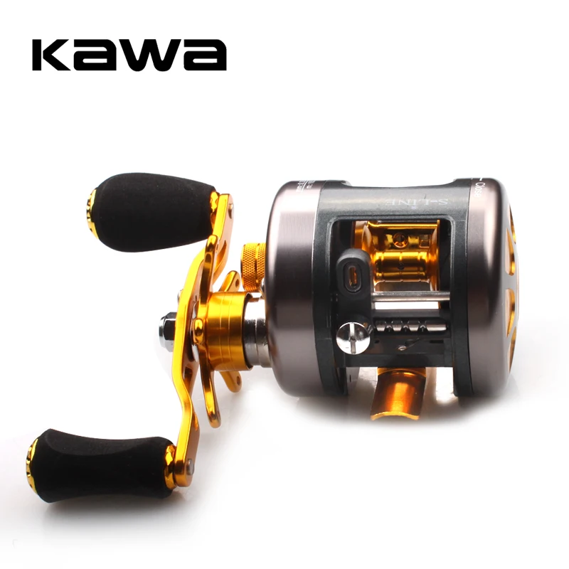 Buy KAWA New Fishing Reel Cast Drum Wheel Bait Casting