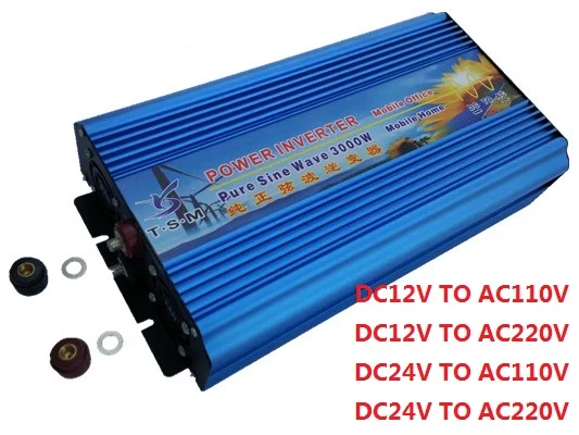 

dual digital display Pure Sine Wave Inverter 3000W DC48V To AC220V Home Electric Power Supply