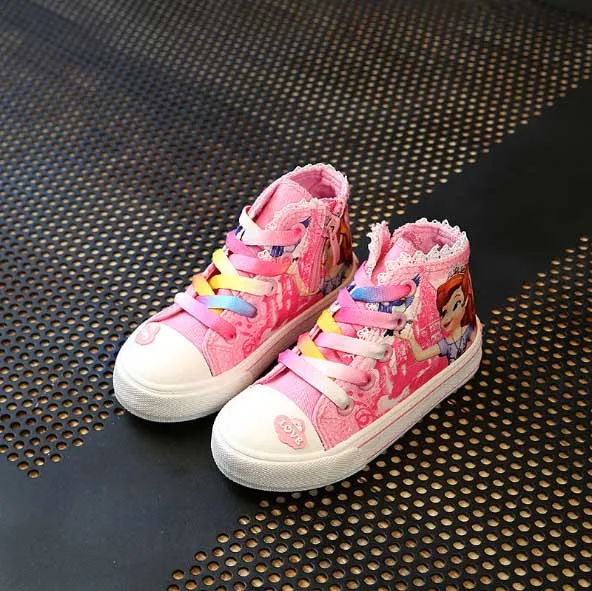 

Children Shoes Girls cartoon Shoes beauty kds tenis baby trainer Sneakers With print Lights Up Casual Shoes