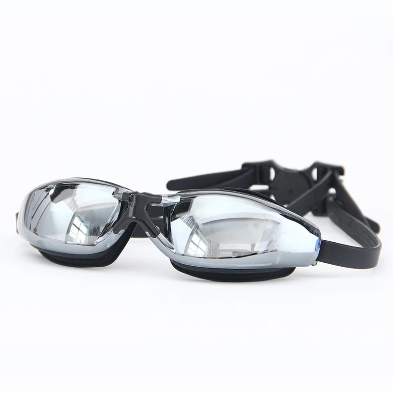 Мужские Женские Профессиональный близорукость Плавание ming очки для взрослых Водонепроницаемый гальванических Анти-туман УФ-защита Плавание очки