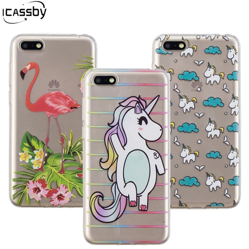 

Soft TPU Case For Huawei Y5 Y6 2018 Case Ultrathin Silicone Back Cover Phone Case for Huwawei Honor 7A Huawei Y6 2018 Coque Etui