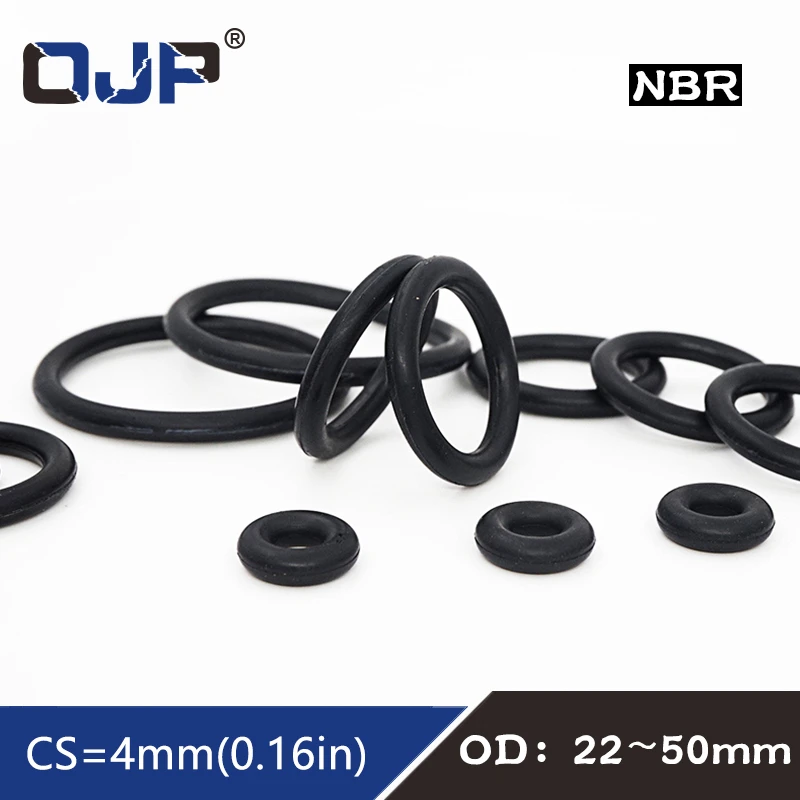 20pc Lot Rubber Ring Nbr Sealing O Ring Cs4mm Od22 24 25 28 30 32 34 35 38 40 42 45 48 50mm Nitrile O Ring Seal Gasket Rings Gaskets Aliexpress