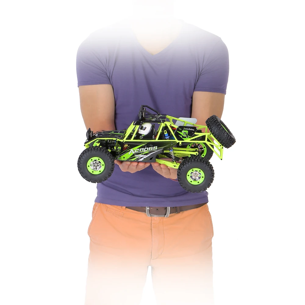 Wltoys 12428 Радиоуправляемая машина 1/12 2 4G 4WD электрические автомобили шлифованный
