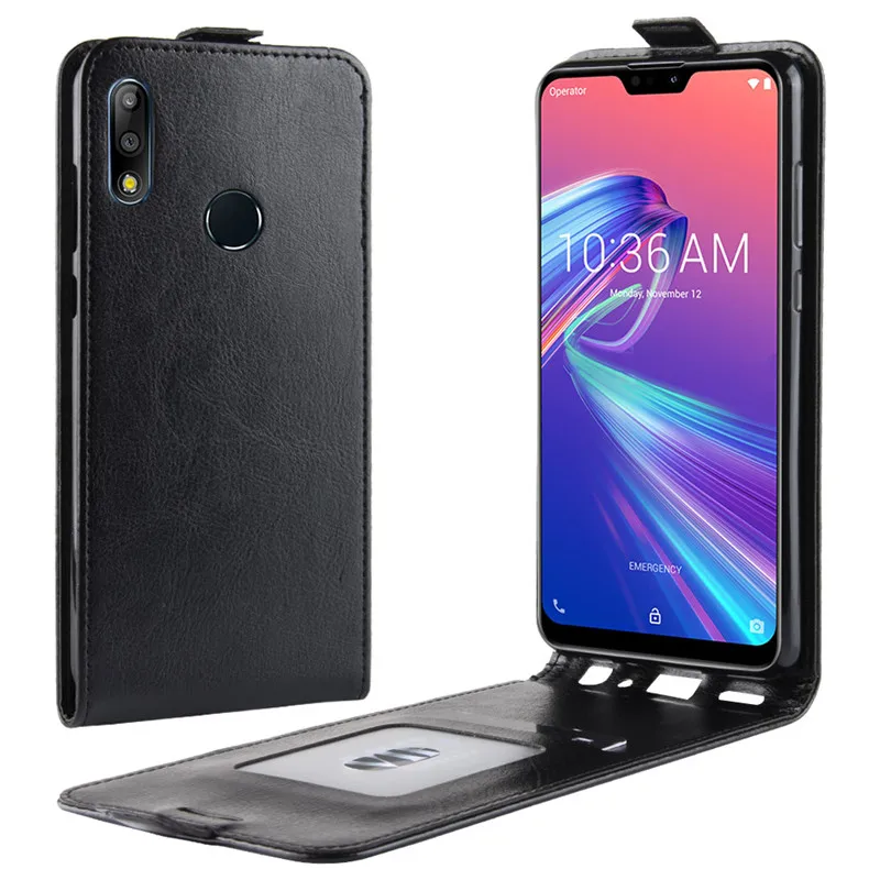 Чехол для телефона Asus Zenfone Max Pro M2 ZB631KL Роскошный чехол-бумажник из искусственной
