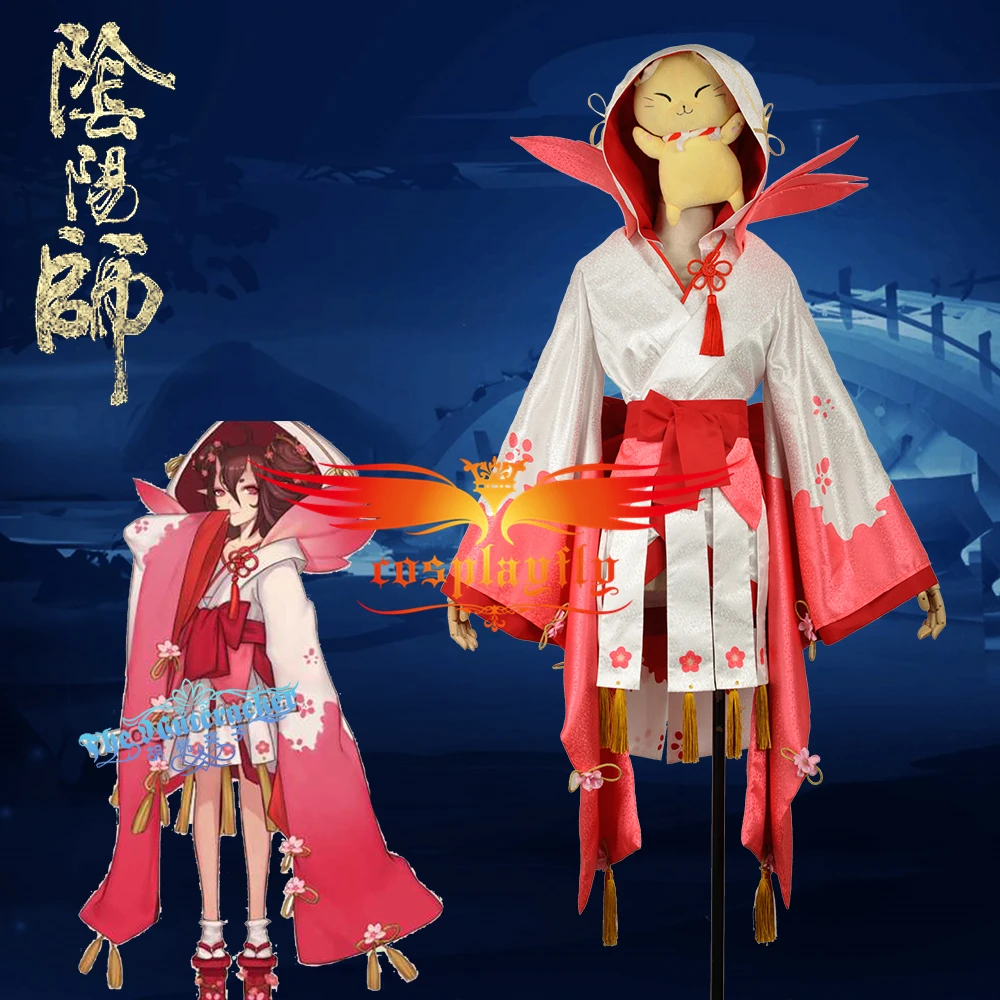

Onmyoji Cos Peach Blossom Banshee Fancy Kimono Clothing Outfit Cosplay Costume For Adult Halloween Carnival Christmas W1136