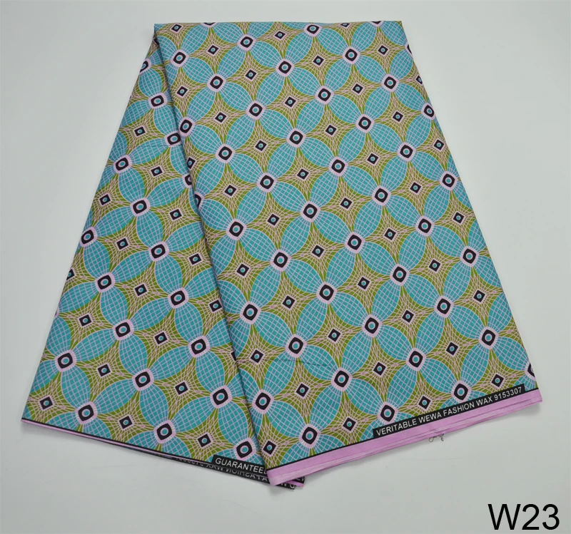 W23 Latest New arrival Royal Blue 100 Cotton nigeria cotton ghana