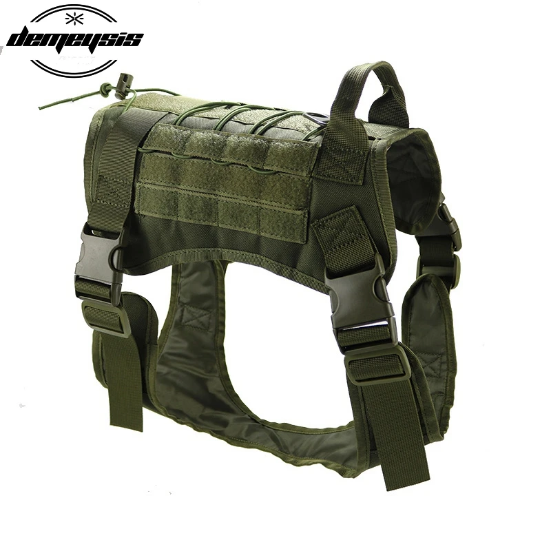 

Duable Molle Tactical Outdoor Pet Vest Military Hunting Training Dog Vest Tactical Police Dog vest