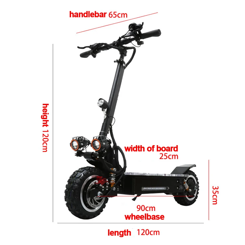 Excellent JS 60V 3200W 11inch Powerful Electric Scooter Brushless Motor Foldable Hoverboard Multifunction Unisex CE Koowheel Skateboard 1