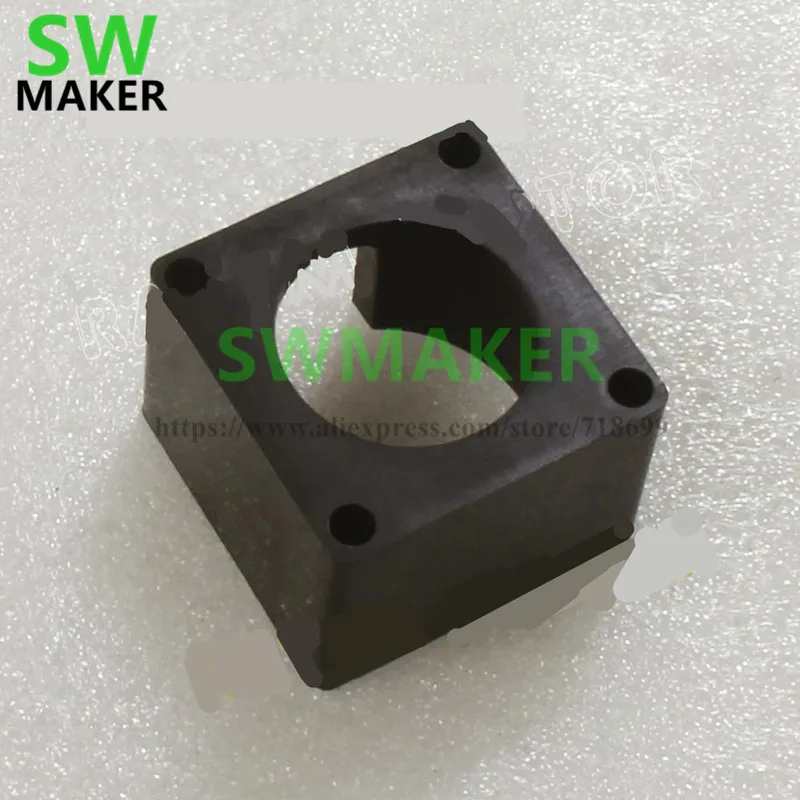 plastic NEMA23 motor mount block DIY engraving machine parts, motor