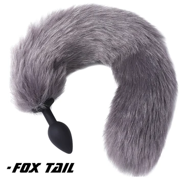 Fox Tail Anal Plug Sex Toy For Women Silicone Butt Plug 47cm Smooth Artificial Fur Anal Dildo Adult Games Intimate Toys
Fox Tail Anal Plug Sex Toy For Women Silicone Butt Plug 47cm Smooth Artificial Fur Anal Dildo Adult Games Intimate Toys