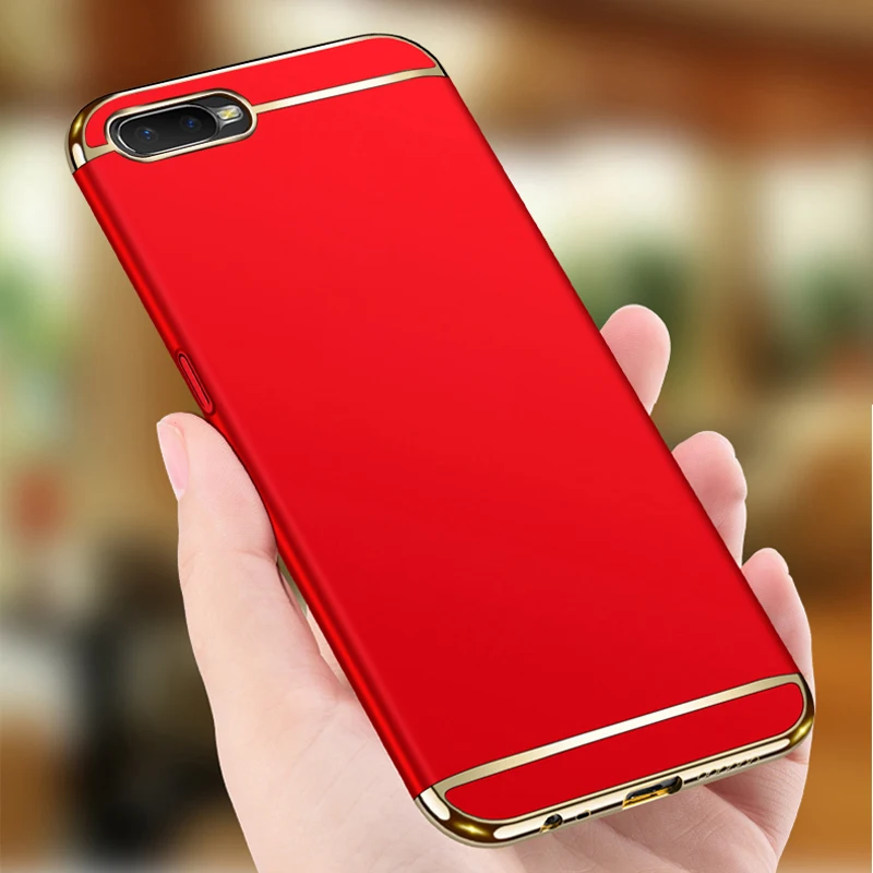 Чехол для OPPO R15X 3 в 1 защитный чехол всего тела жесткий Роскошный телефона чехлы