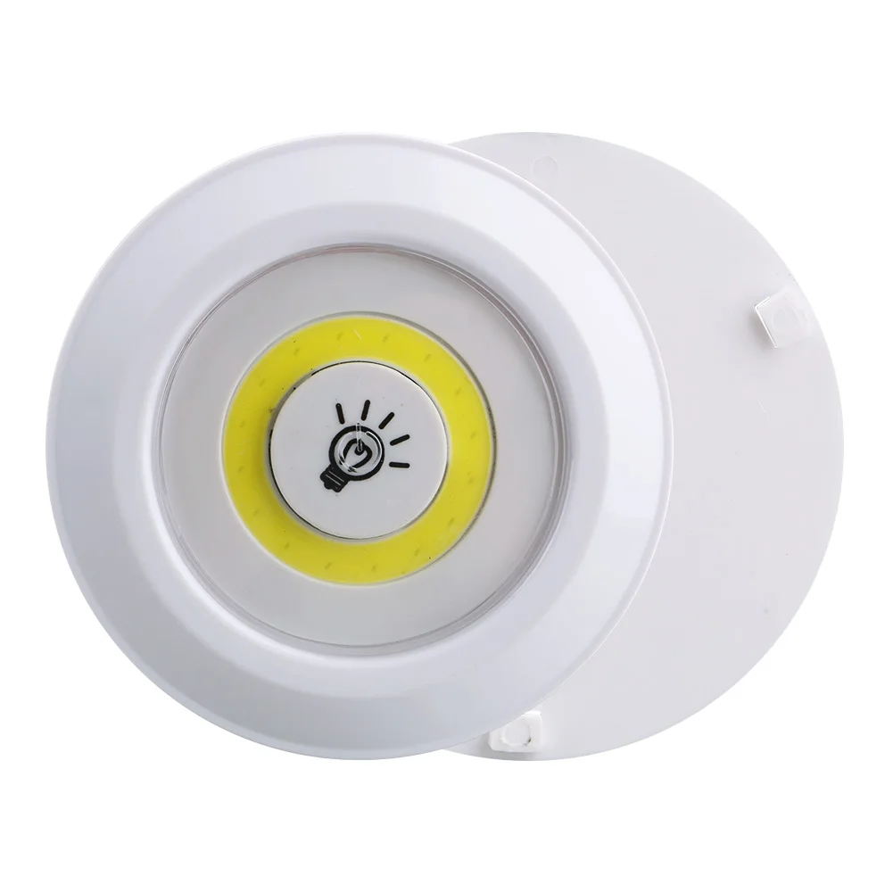 3 упаковки COB LED пульт дистанционного управления Ночной свет кран вкл/выкл