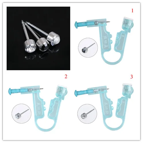 

Disposable Asepsis Piercer Tool Healthy Safety Nose Ear Studs Piercing Gun Fashion Body Jewelry Accessories Gifts