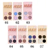 Maquillage mat ombre à paupières Palette 4 couleurs le baume nu minéraux poudre Pigments cosmétiques paillettes fard à paupières maquillage Palette ► Photo 1/4