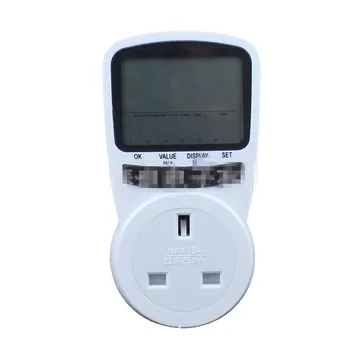 

Digital Electricity Energy Meter Tester Monitor indicator Voltag Power Balance Energy saver Meter TS-1500 EU AU US UK plug