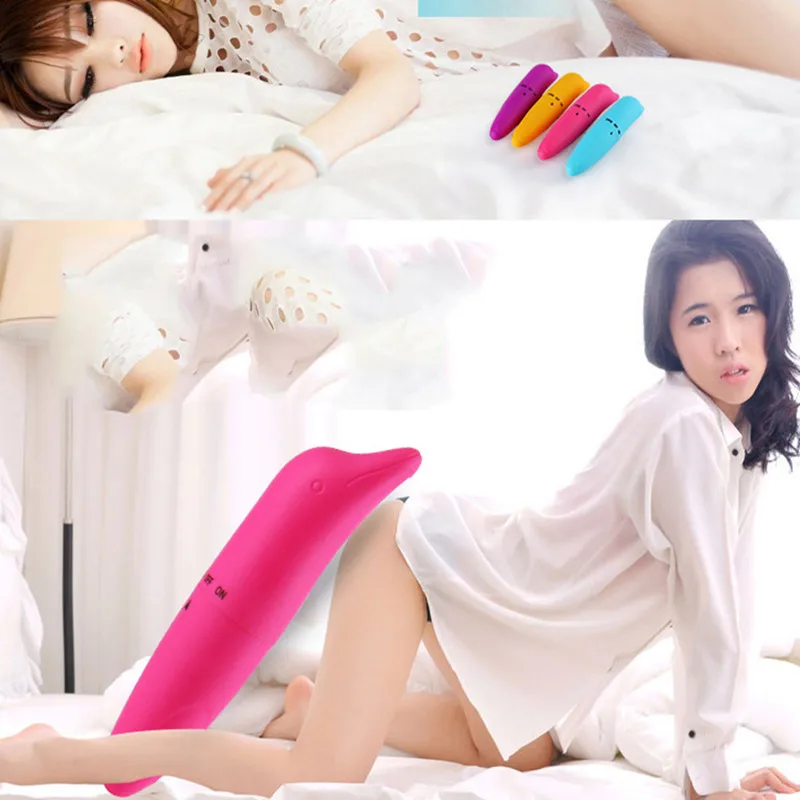 Erotic toys Four Color Dolphin Vibrators Women