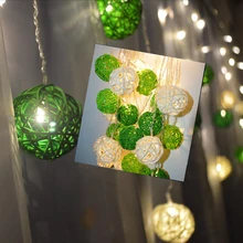 8 режим работы, 4 м 96led ледяной бар Гирлянды светодиодные формы волны Шторы свет лампы праздник Рождество свадьбы декор с зеленым тоном ротанга мяч