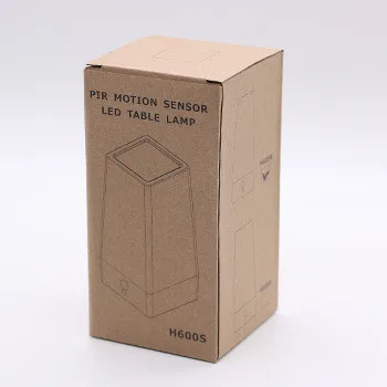 Wireless PIR  Motion Sensor Bedroom Night Light Battery Powered LED Table Lamp 9