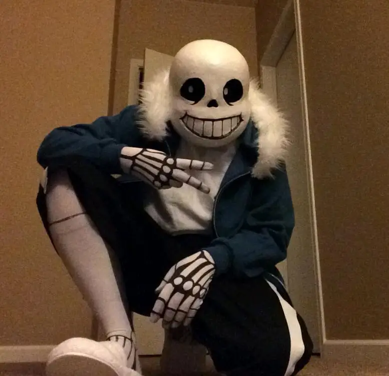 Косплей игры Undertale sans, костюмы для косплея, синяя куртка, Свободное пальто, европейский размер