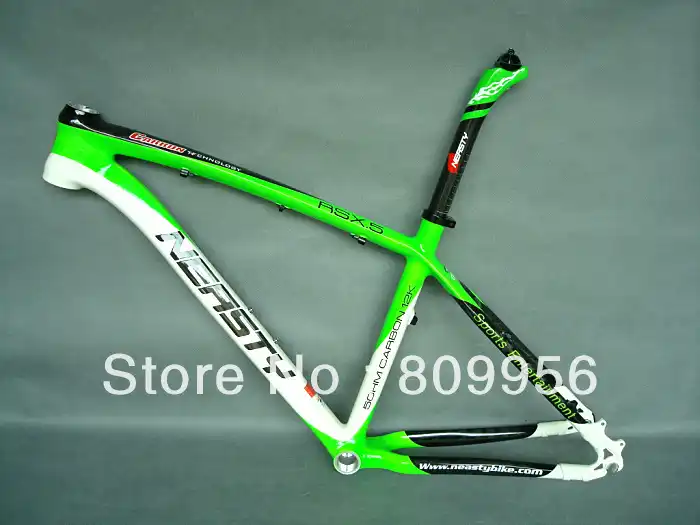 green mtb parts