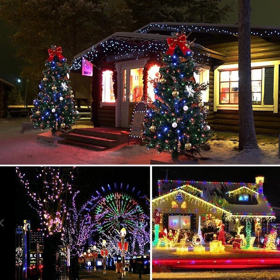 24V Safe Voltage Green Cable 10M 100 LED String lights Christmas Holiday Lights for Xmas Trees Party Wedding Events Decoration 24V Safe Voltage Green Cable 10M 100 LED String lights Christmas Holiday Lights for Xmas Trees Party Wedding Events Decoration