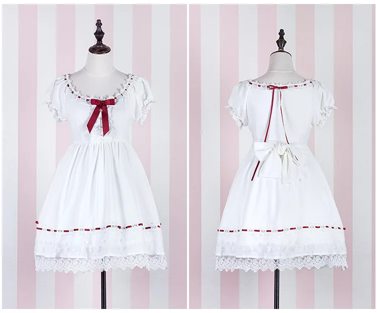 Белое Платье В Стиле Лолита фото 10