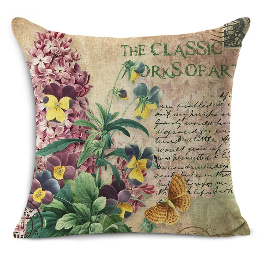 Cheap Car Seat Linen Cushion Nordic Vintage Flower Outdoor Chair Cushions Home Decor For Sofas Pillow Free Ship LHS-1602 Cheap Car Seat Linen Cushion Nordic Vintage Flower Outdoor Chair Cushions Home Decor For Sofas Pillow Free Ship LHS-1602
