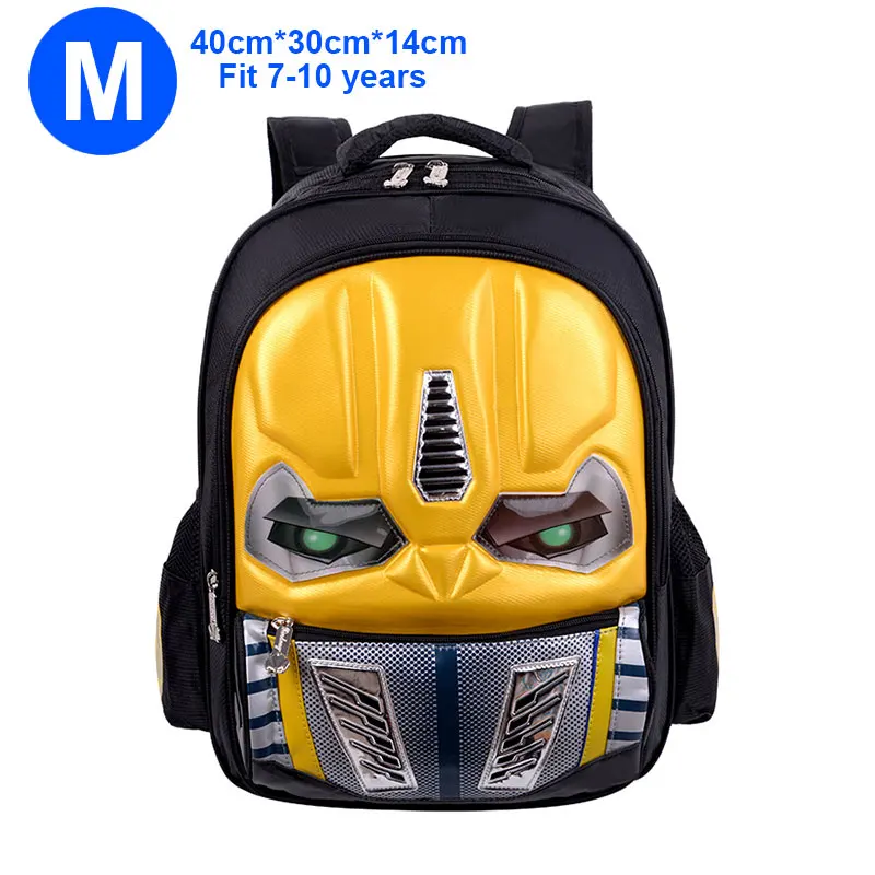 medium size yellow Спортивная пожарная светодиодная машина для девочек, детская школьная сумка для детского сада, школьная сумка, школьные сумки, холщовые детские Студенческие рюкзаки - Цвет: medium size yellow