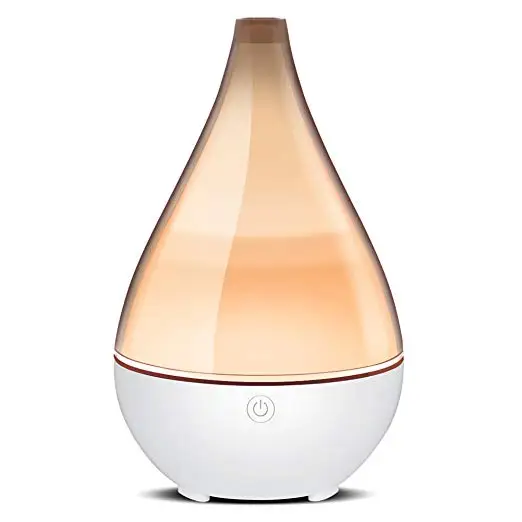 

Vase-Shaped Essential Oil Diffuser Elegant Transparent Cover Cool Mist Humidifier Ultrasonic Aromatherapy Diffusers for Hom