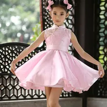 Новое поступление, костюм для девочек, Cheongsam, перспективное торжественное платье на свадьбу, вечерние платья для выступлений, детское бальное платье для девочек