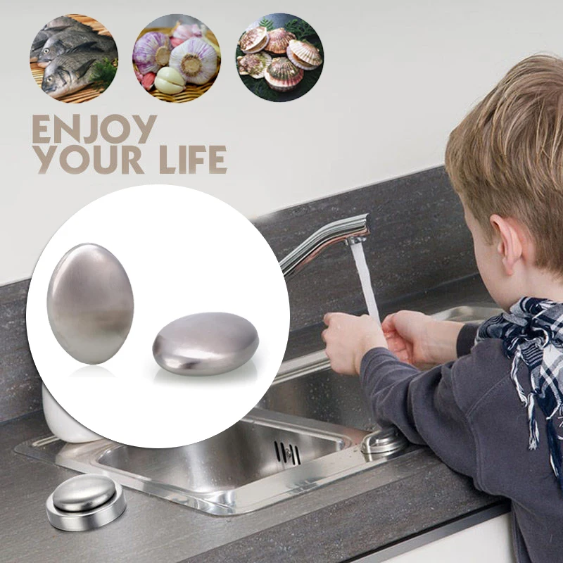 Кухня Нержавеющая сталь мыло для удаления запаха устранение Еда запах не вредит мытье рук инструмент