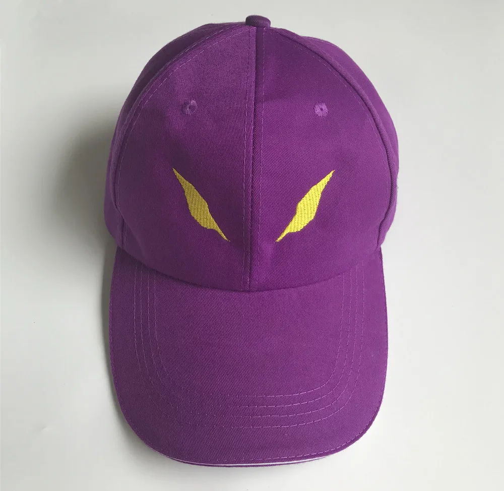 

NEON GENESIS EVANGELION Unit 01 EVA 01 Eyes Embroidered Purple Adjustable Hat Cosplay Baseball Cap
