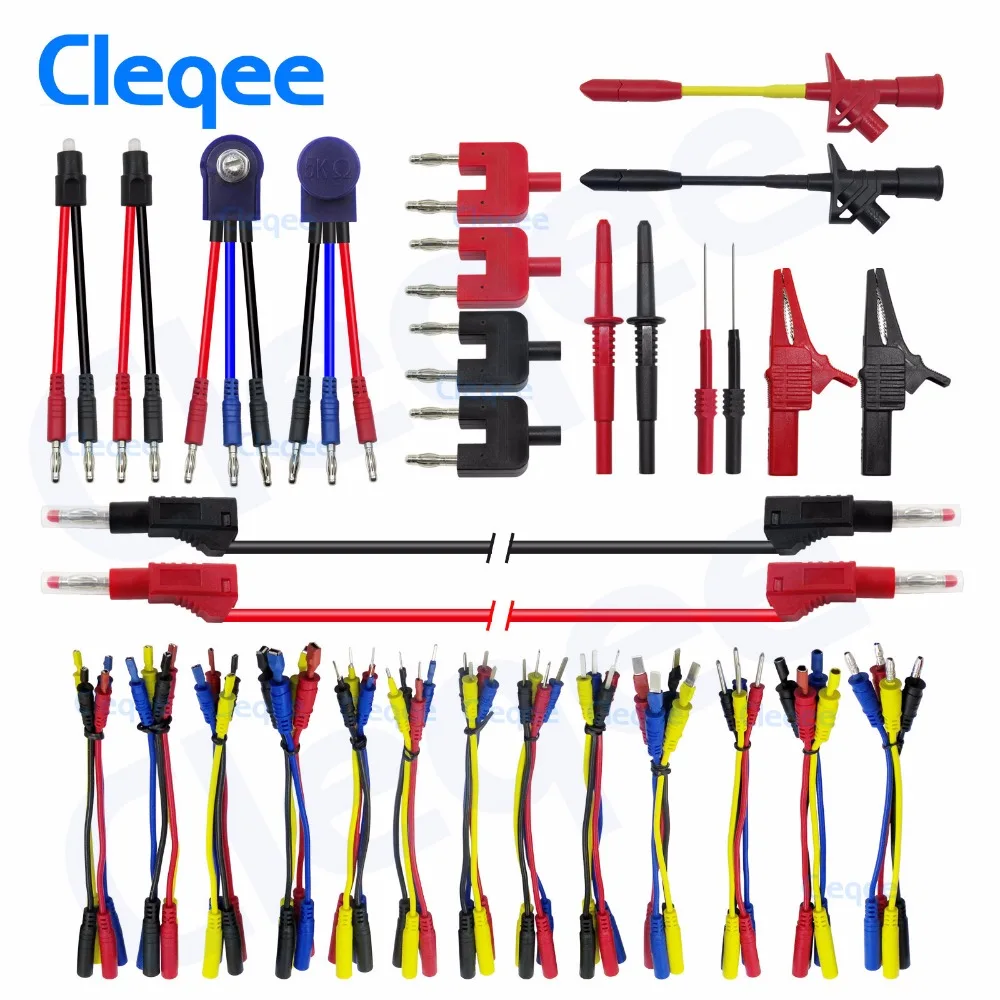 US $104.97 70PCS Cables Tool Tester Automotive Multifunction Diagnostic Multimeter Connectors Test Lead Kits For Electronic Auto Repair
