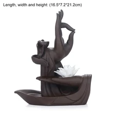 Фиолетовый; песок задний ладан горелка бергамота лотоса белый фарфор ручной работы цветок дзен назад ароматерапия плита курильница для благовоний