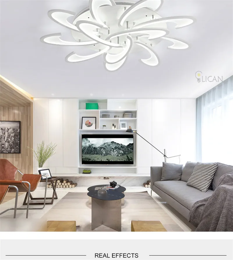 LICAN Modern LED Ceiling Lights for Living room Bedroom luminaire plafonnier Lampara de techo Modern Ceiling lamp Fixtures