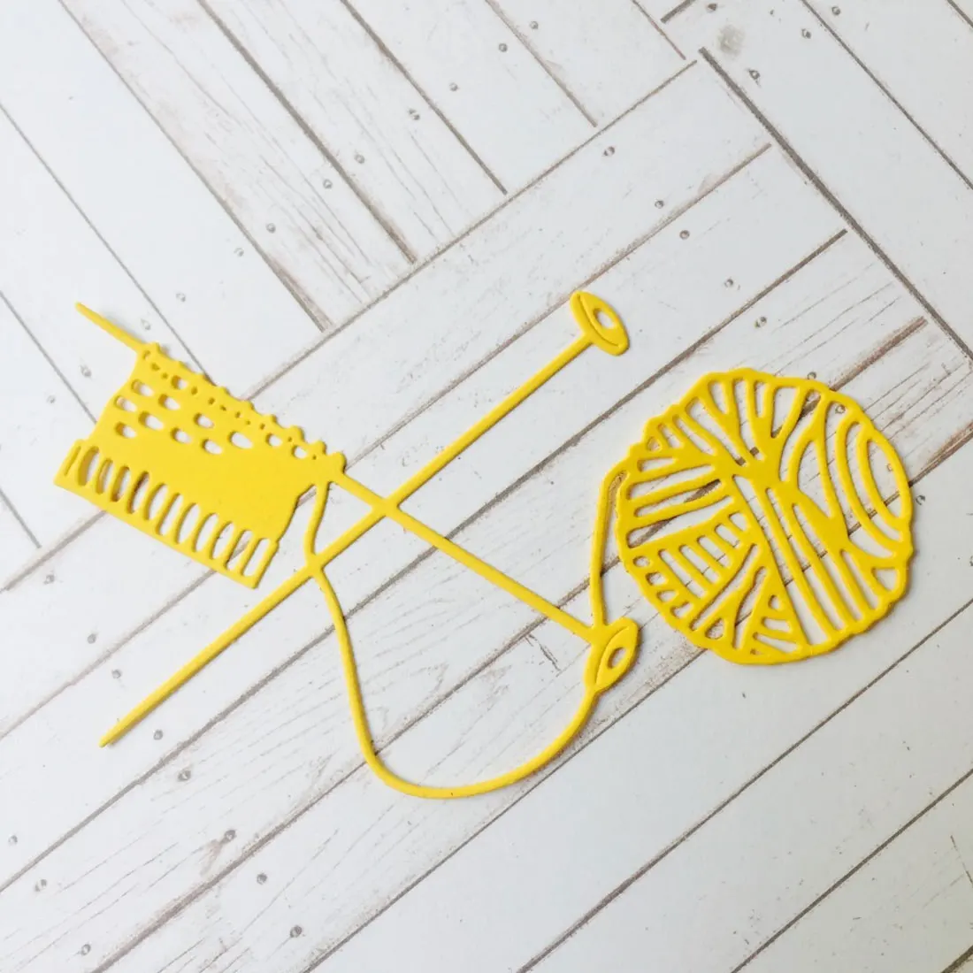 Wool Yarn Metal Cutting Dies Stencils for DIY Scrapbooking Paper Craft