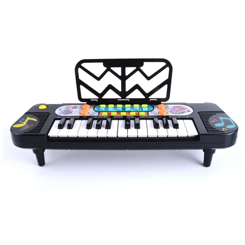 

Mini 25 Keys Electone Keyboard For Children Learning & Exercising Type Portable Puzzle Electronic Piano kid Toy Musical