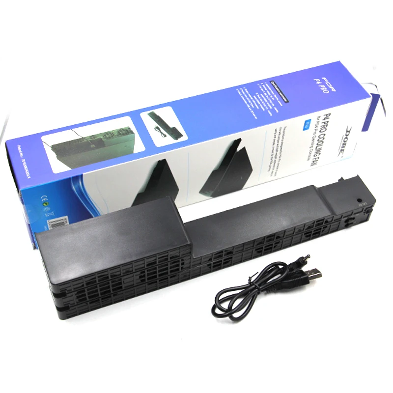 For PS4 Pro Cooling Fan USB External 5 Fan Super Turbo Temperature