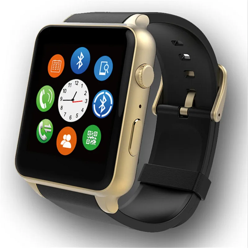 

Newest Bluetooth Smart Watch GT88 Clock Heart Rate Health Fitness Measure Wearable Device with GPRS SIM Card for Smartphone
