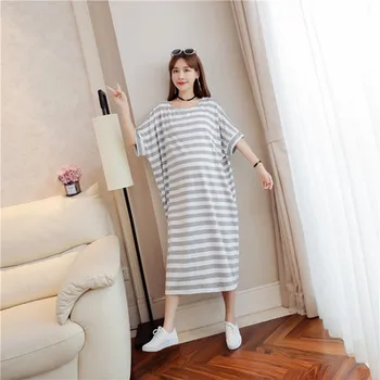 

Summer Nursing Maternity Women Dress Long Loose Pockets Ladies Dresses Pregnant Women Clothes Breastfeeding Pregnancy Vestidos