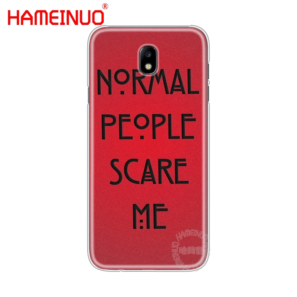 HAMEINUO психопат Эван Питерс ужас чехол для телефона Samsung Galaxy J3 J5 J7 2017 J527 J727 J327 J330 J530