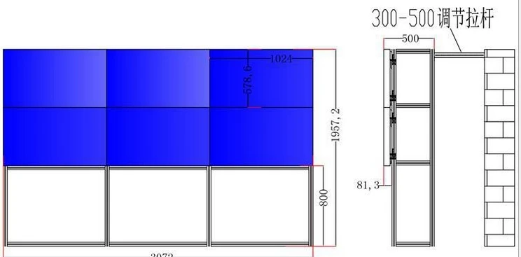 Высокая яркость 700 нит 4K дисплей samsung LG display ТВ Панель 46 47 55 дюймов 1080p 3,6 мм, драгоценный камень сделал full TFT HD LCD Видео стены