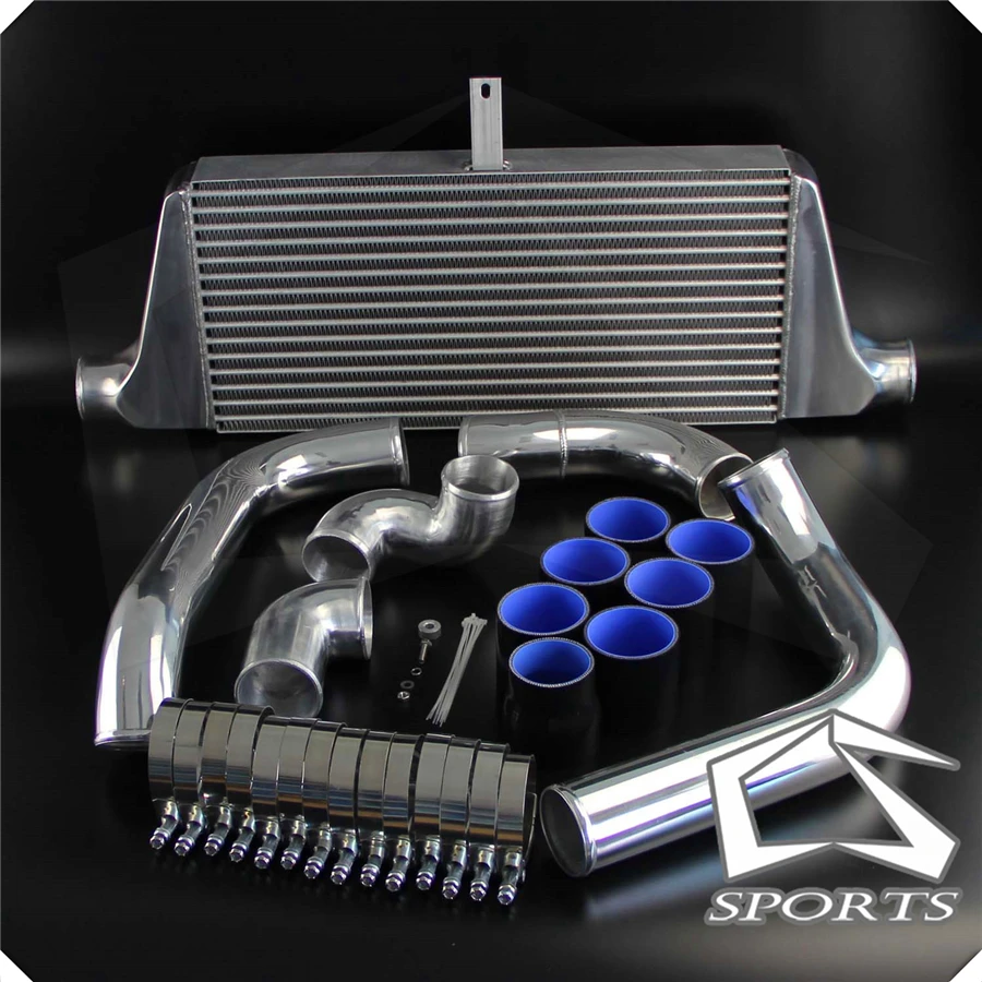 Подходит для переднего монтажного интеркулера T * oyota Chaser Mark II JZX100 JZX90 FMIC|Радиаторы