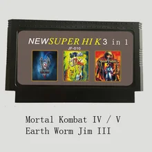 3 в 1 8 бит 60 контактов игровая Карта