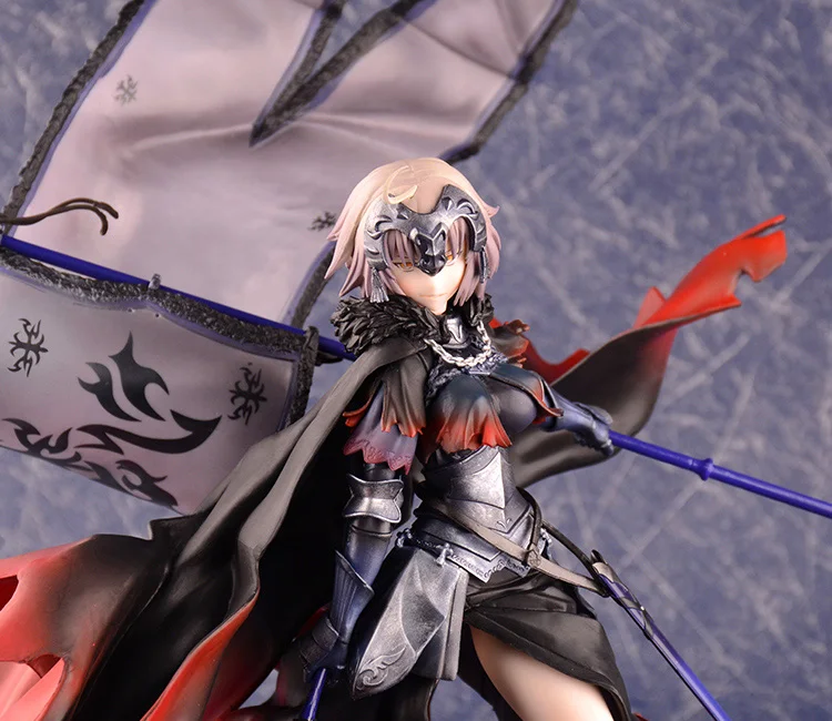 Горячая статуя игры аниме Fate Grand Order Мстители Жанна д 'Арк альтер с флагом 1/7 ПВХ